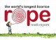 Go to record The world's longest licorice rope